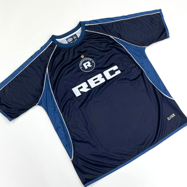 Sublimation Crew Collar Patchwork Football Shirts