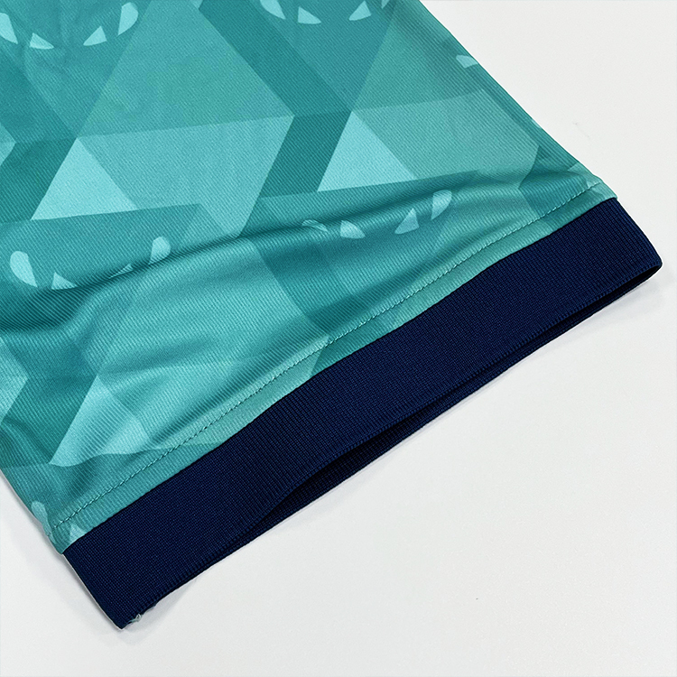 Sublimation Design Printing Embroidery Logo Soccer Shirts