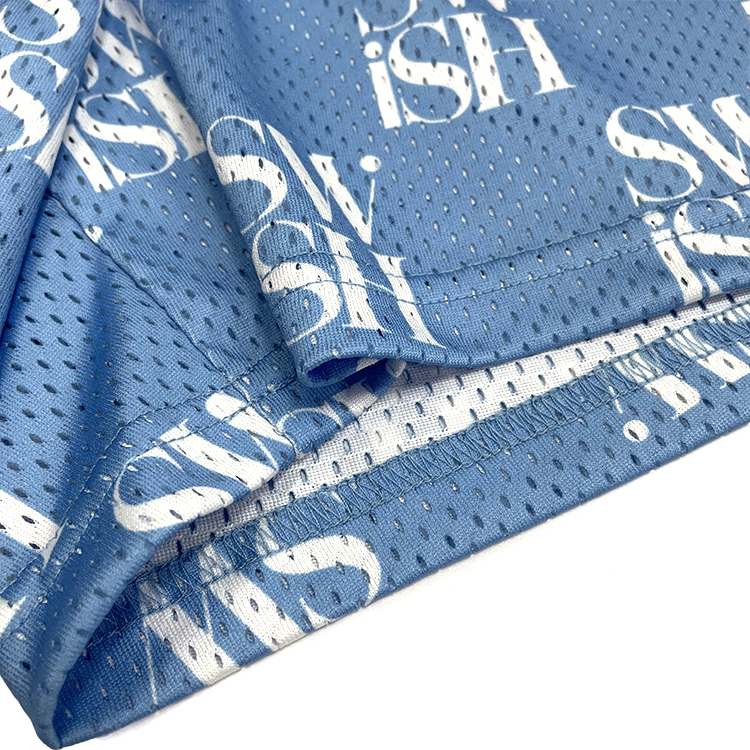 Mesh Sublimation Women Shorts