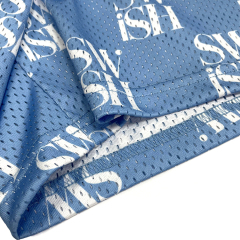Mesh Sublimation Women Shorts