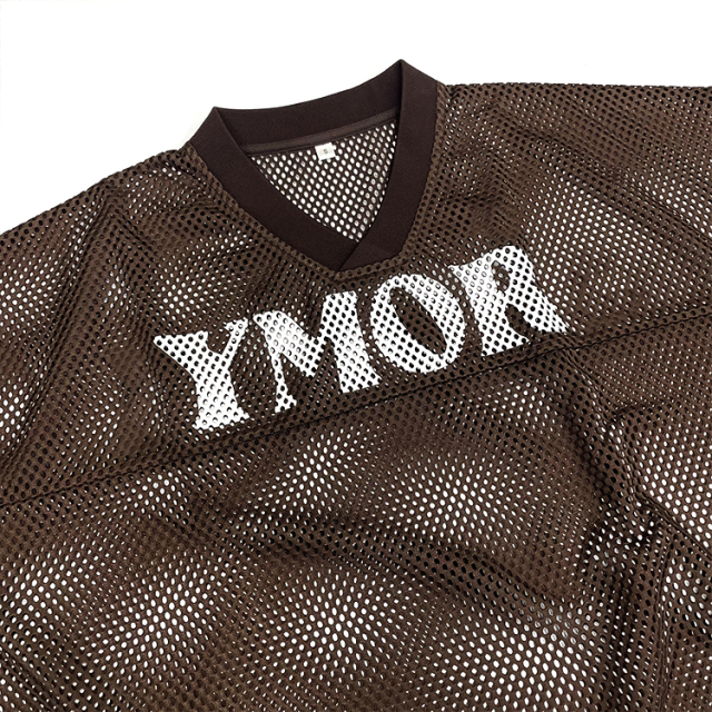 Sublimation Boxy Fit Mesh Football Shirts