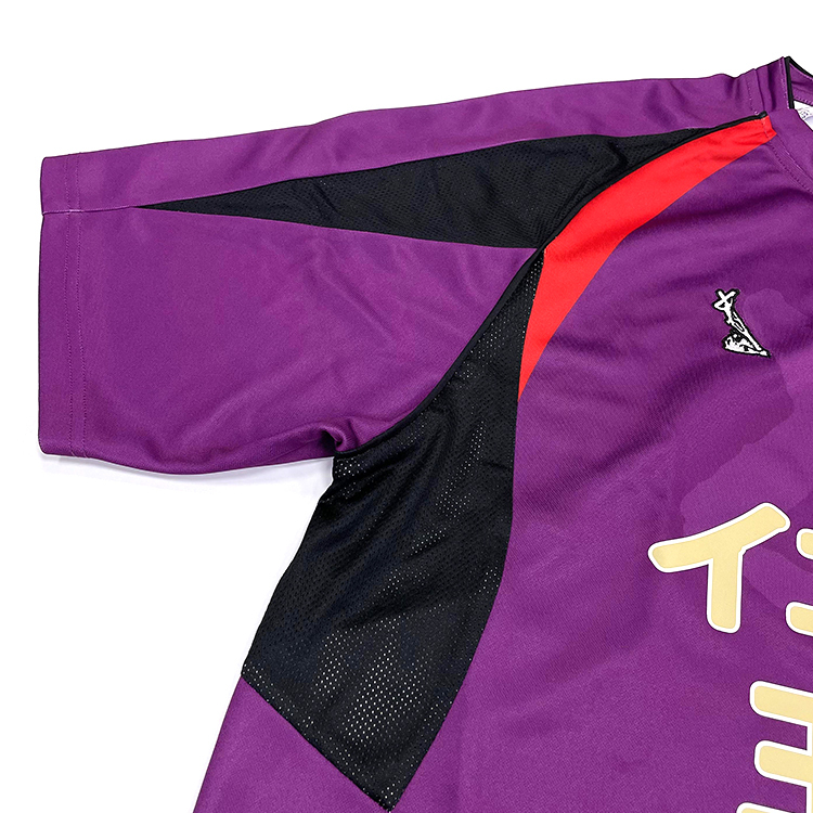 Custom Crew Collar Embroidery Soccer Shirts