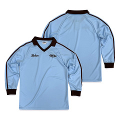 Customized Simple Design Embroidered Long Sleeve Football Jersey