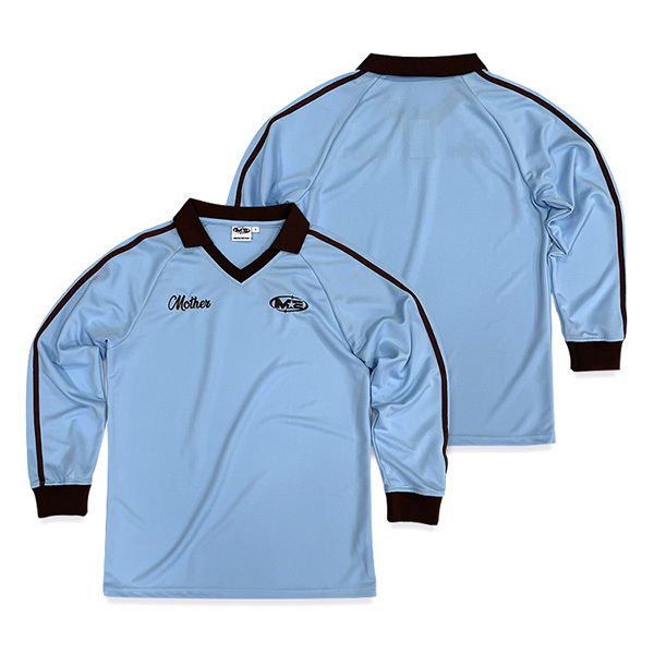 Customized Simple Design Embroidered Long Sleeve Football Jersey