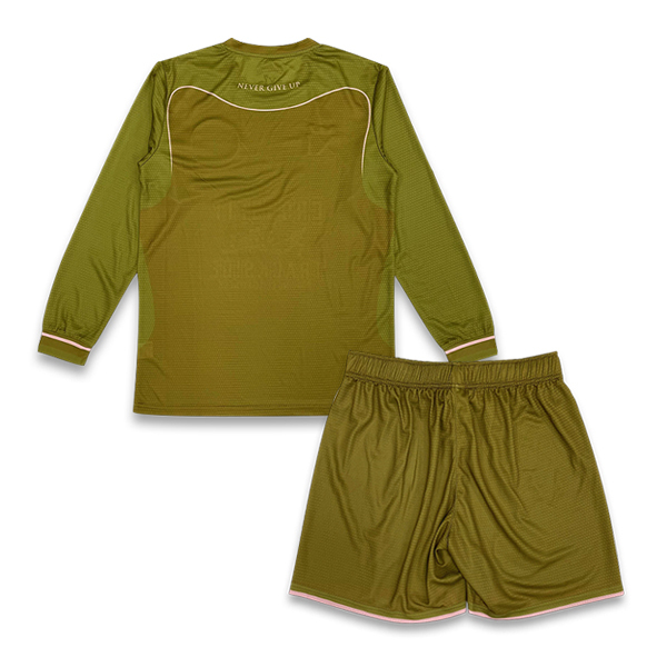 Custom Sublimation Long Sleeve Soccer Jersey Set