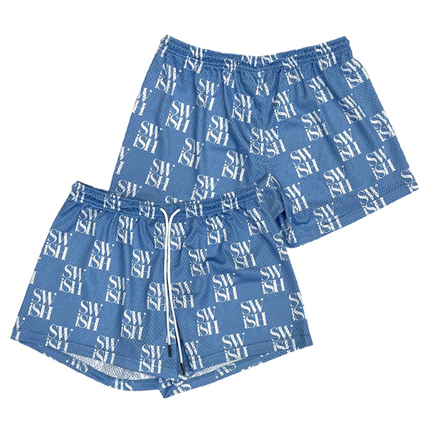 Mesh Sublimation Women Shorts