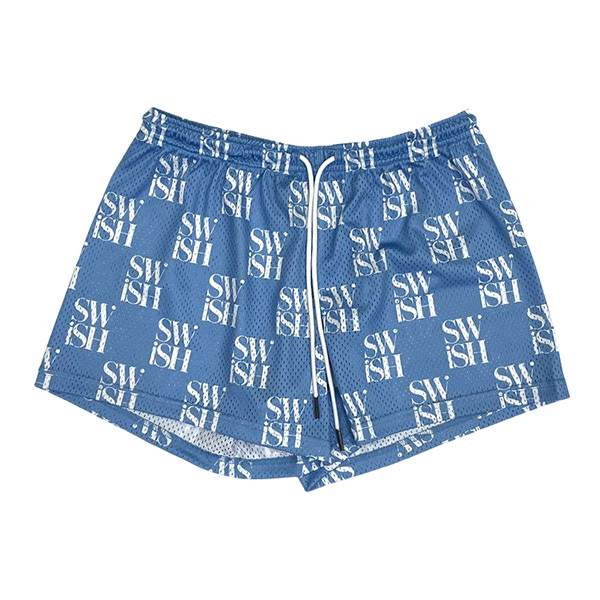 Mesh Sublimation Women Shorts