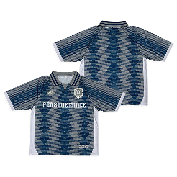 Sublimation Vintage Design Embroidery Logo Soccer Jersey