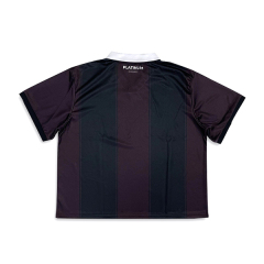 Custom Vintage Striped Sublimation Design High Quality Football Shirts