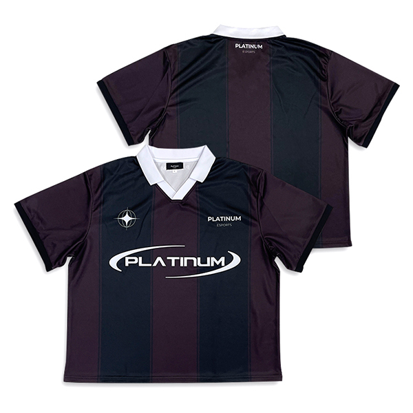 Custom Vintage Striped Sublimation Design High Quality Football Shirts