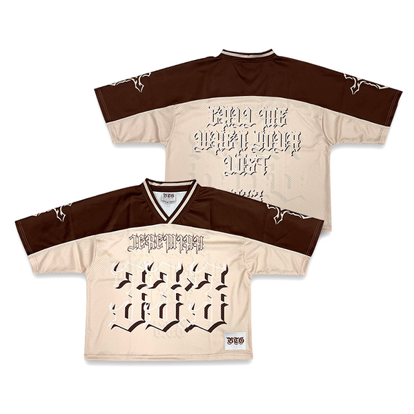 Custom Oversized Sublimation Embroidery Boxy Football Jersey