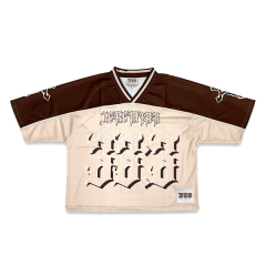 Sublimation Printing Embroidery American Football Jersey