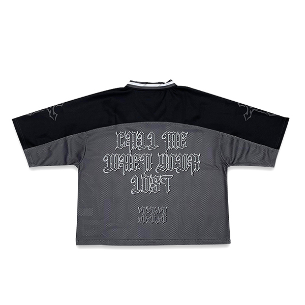 Custom Oversized Sublimation Embroidery Boxy Football Jersey