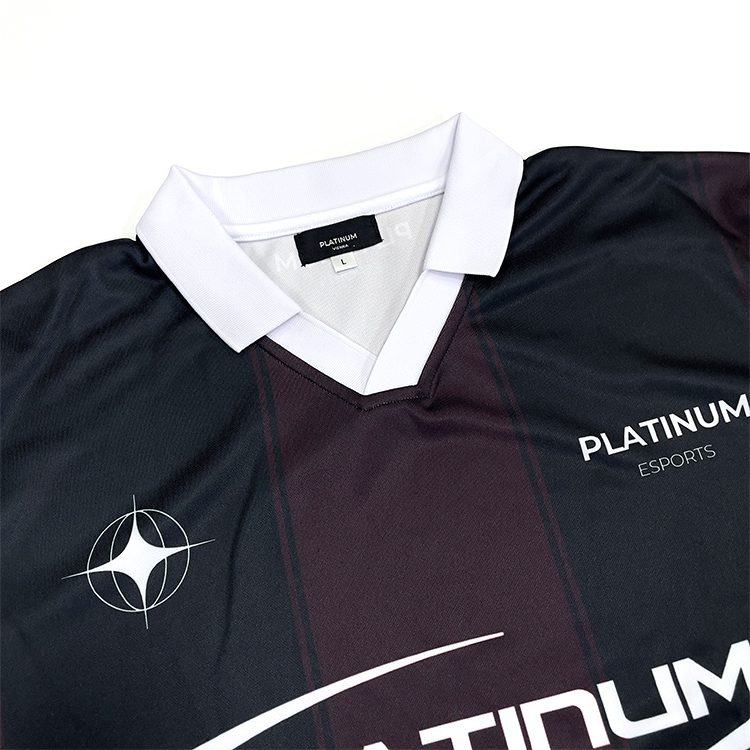 Custom Vintage Striped Sublimation Design High Quality Football Shirts