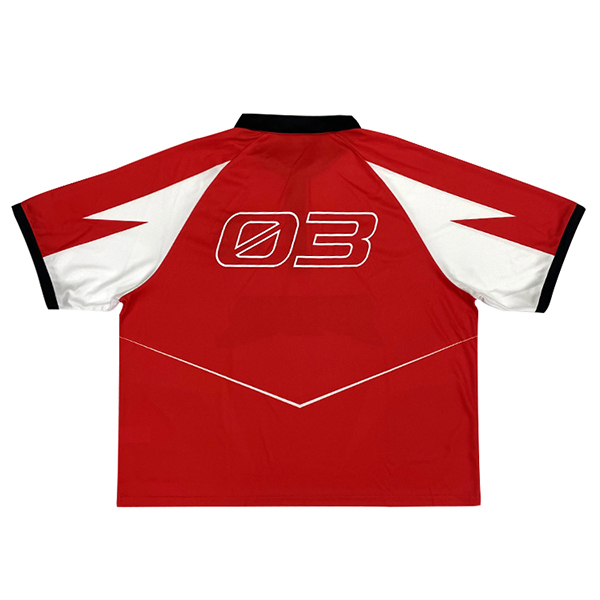 Custom Sublimation Embroidery Oversized Polo Soccer Shirts