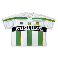 Custom Classic Retro Design Embroidery Fans Streetwear Football Shirts