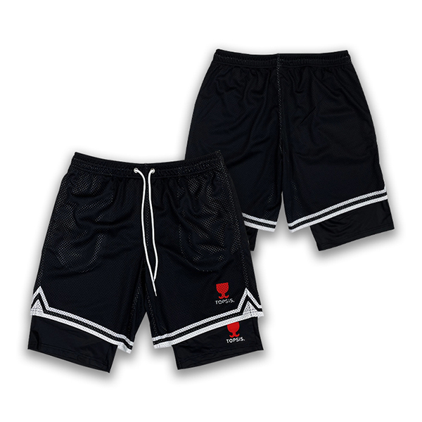 Custom Double-Layer Sublimation Shorts with Double-Sided Print