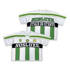 Custom Classic Retro Design Embroidery Fans Streetwear Football Shirts