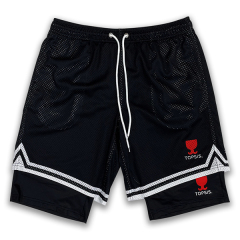 Custom Double-Layer Sublimation Shorts with Double-Sided Print
