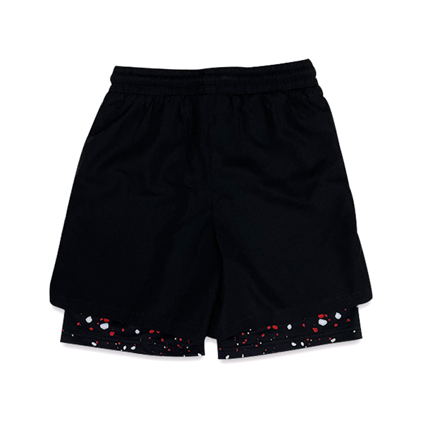 Sublimation Patchwork Heat Pressed (With lining) Fashion Sports Shorts