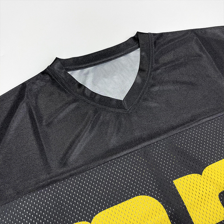 Full Sublimation Mesh Boxy Fit American Football Jersey
