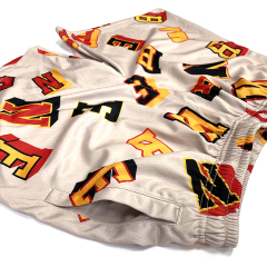 Sublimation Striped Embroidery Oversized Retro Football Jersey