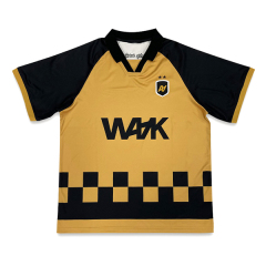 Custom Brown Soccer Jersey with Sublimation & Embroidery
