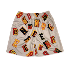 Sublimation Striped Embroidery Oversized Retro Football Jersey