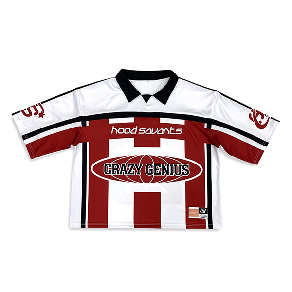 Sublimation Blue Design Printing Soccer Shirts