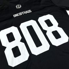 Heat Pressed Embroidery Patchwork Football Shirts