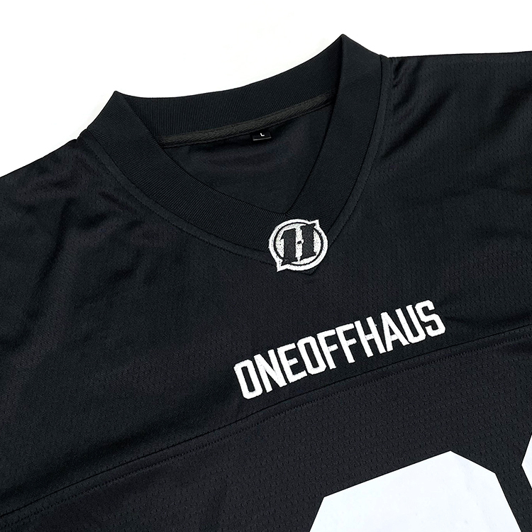 Heat Pressed Embroidery Patchwork Football Shirts
