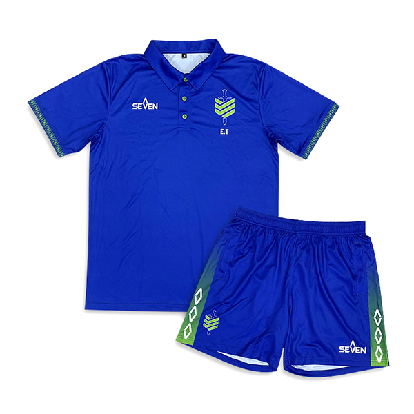 Custom Sublimation Design Polo and Shorts Soccer Uniform