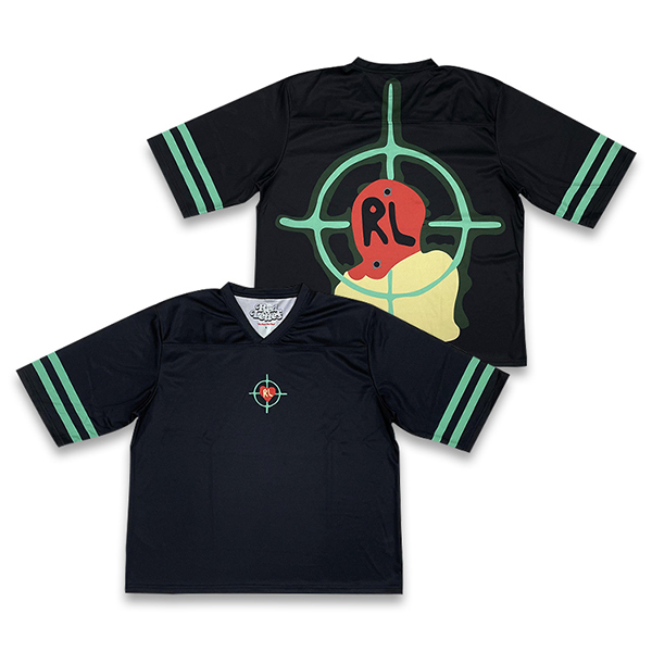Custom Sublimation Black Mesh Streetwear American Fans Football Shirts
