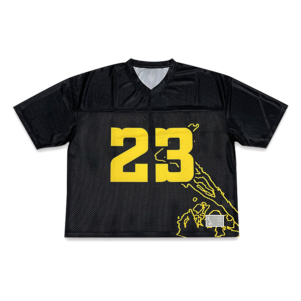 Full Sublimation Mesh Boxy Fit American Football Jersey