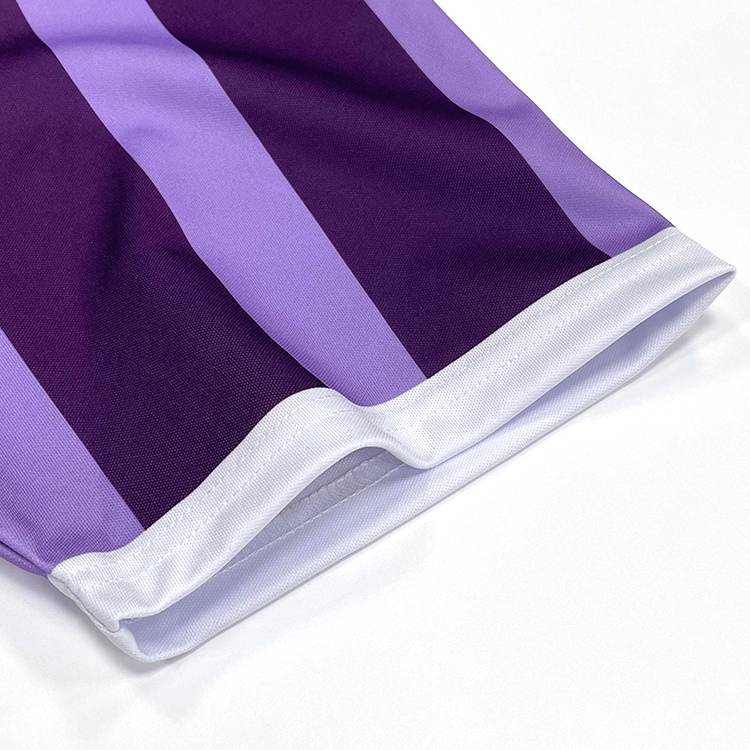 Sublimation Striped Embroidery Oversized Retro Football Jersey