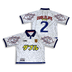 Custom Unique White Sportswear Fashion Soccer Jersey