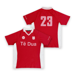 Custom Design Your Own Red Soccer Jersey