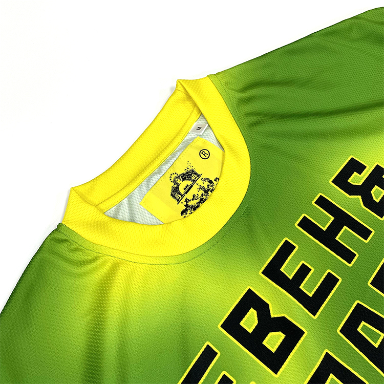 Custom Green Sublimation Football Jersey