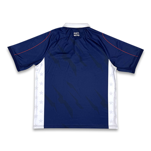 Sublimation Cut and Sew Badge Embroidery Soccer Jersey