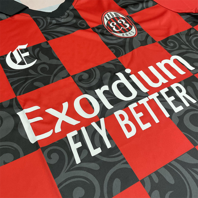 Sublimation Design Embroidery Screen-Printed Soccer Shirts