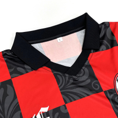 Sublimation Design Embroidery Screen-Printed Soccer Shirts