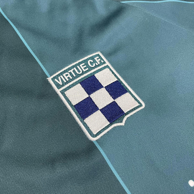 Sublimation Classic Striped Embroidery Football Shirts