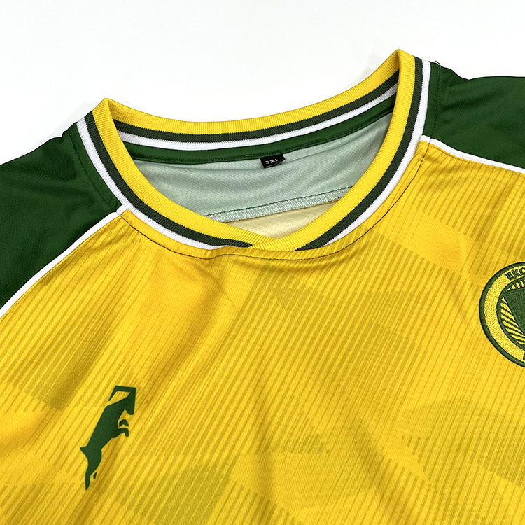 Sublimation Design Custom Embroidery Soccer Uniform