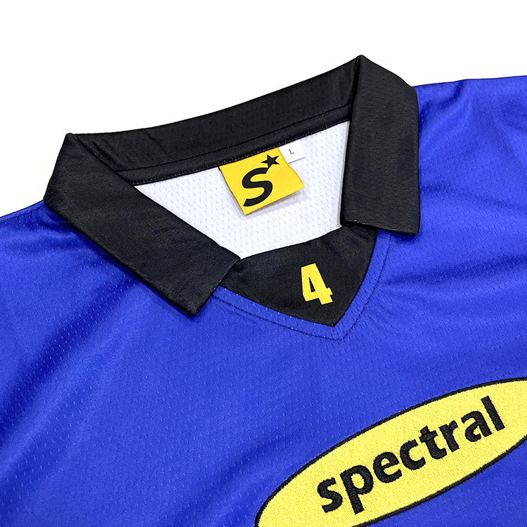 Custom Design Soccer Shirts Sublimation Embroidery Football Jersey