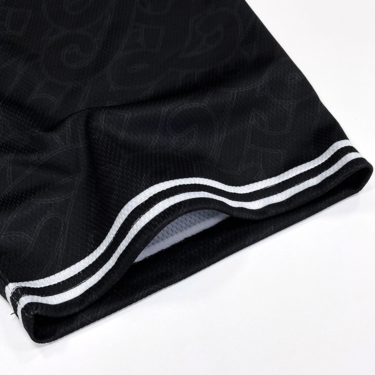 Custom Classic Design Black Boxy Fit Football Shirts