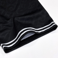 Custom Classic Design Black Boxy Fit Football Shirts