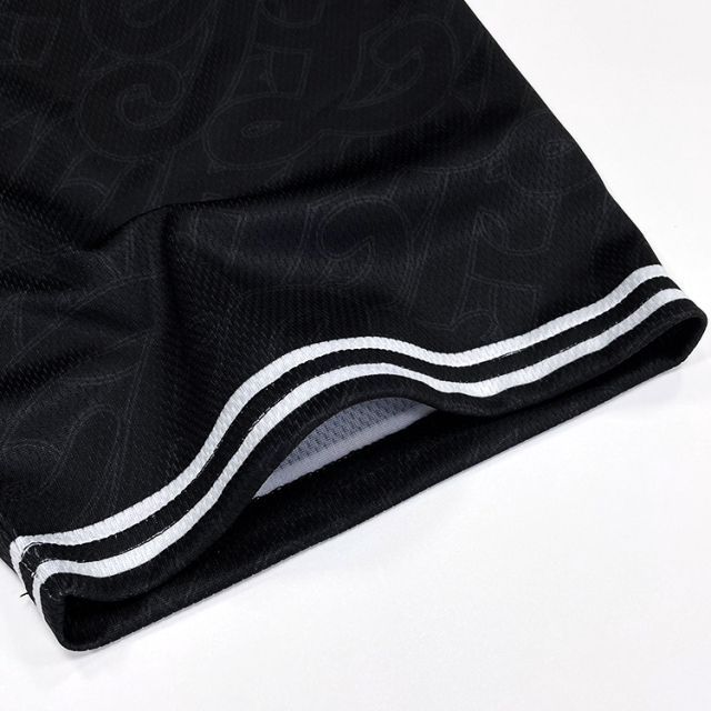 Custom Classic Design Black Boxy Fit Football Shirts