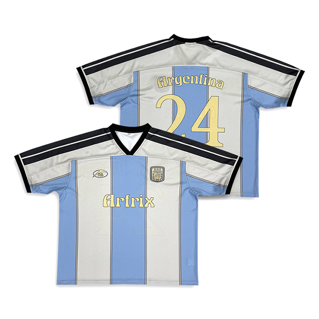 Embroidery Classic Design Mesh Oversized Football Jersey