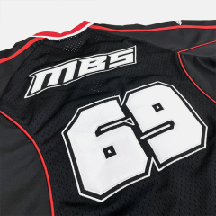 Custom Embroidery Cut And Sew Football Shirts