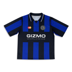 Custom Sublimation Design Striped Classic Retro Football Jersey